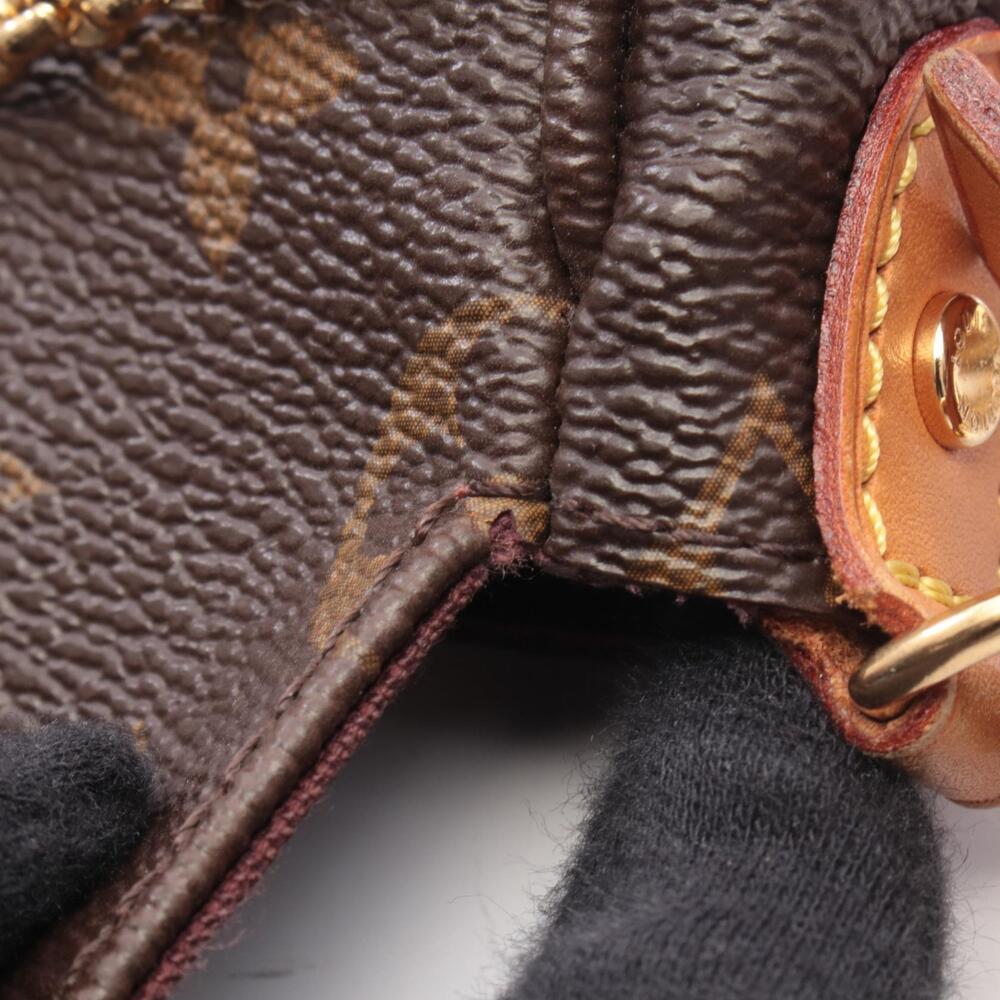 Louis Vuitton Monogram Canvas Favorite Leather Handbag Brown - Picture 7 of 7